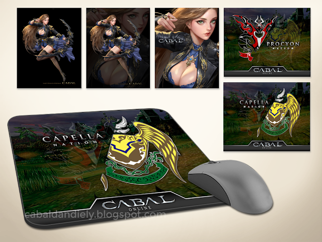 Cabal-Themed Mouse Pad / Mouse Mat