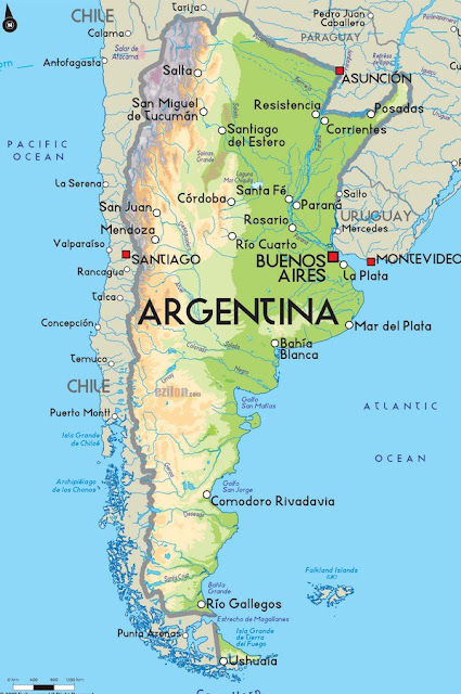 Argentina Map 2015