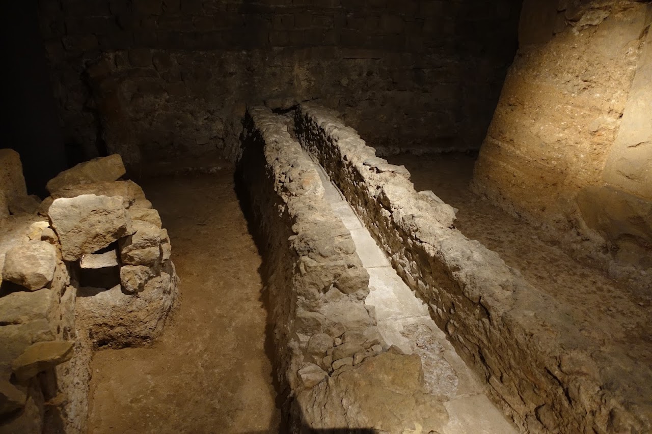 バルセロナ市歴史博物館（Museu d’Història de la Ciutat）の地下 