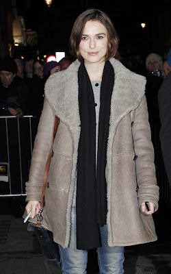 Keira Knightley leaving the Comedy Theatre