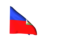 Gif Animated flag of Haiti flag animation