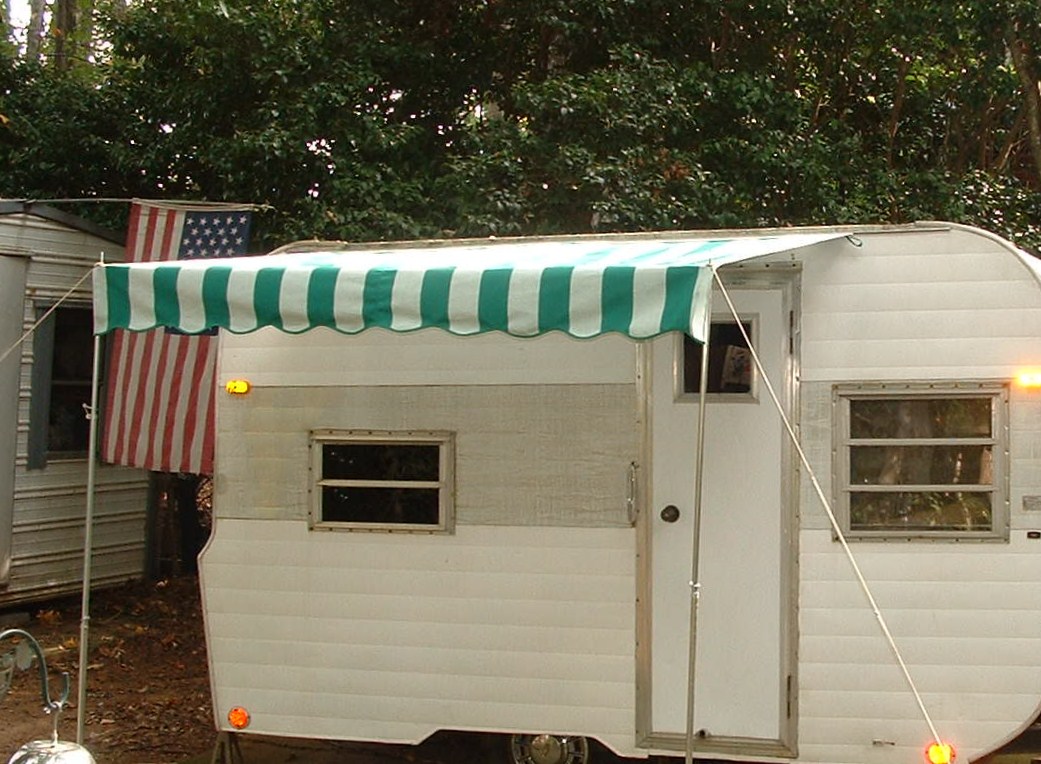 Vintage Trailer Awning September 2012