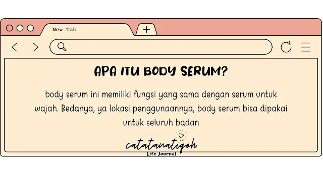 body serum adalah