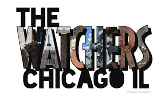 The Watchers of Chicago Illinois Big Letter