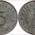 Reichspfennig: coin of Germany (1923-1948); 1/100 reichsmark