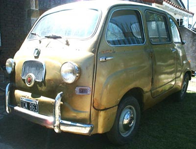 fiat multipla 600. Fiat Multipla 1958, a new