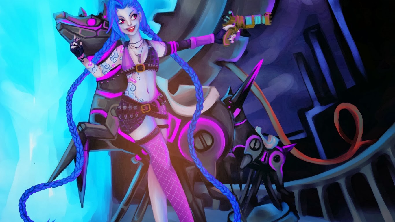 JinX League of Legends Wallpaper