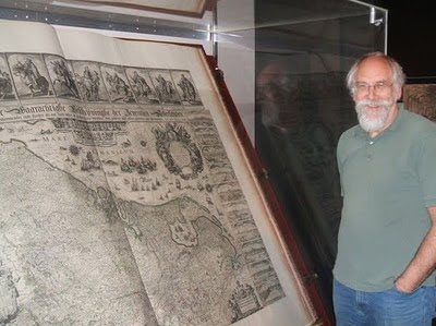 Steve Chilton with the Klencke Atlas