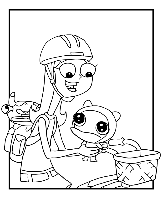 Download Phineas And Ferb Coloring Pages ~ Free Printable Coloring Pages - Cool Coloring Pages