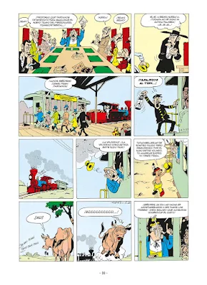 Todo Lucky Luke, edición integral publicada por NORMA Editorial, con el clásico vaquero y su inseparable Jolly Jumper.