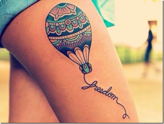 motifs_de_ballon__air_chaud_de_la_cuisse_tatouage