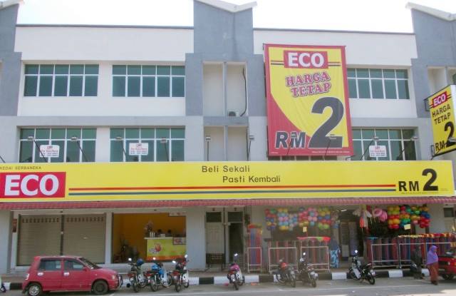 Kedai 2  Ringgit  Eco  Shah Alam