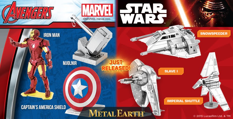 Innovatoys:: Metal Earth 3D Models
