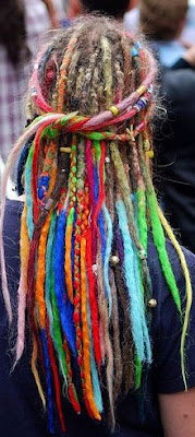 Colored Dreadlocks