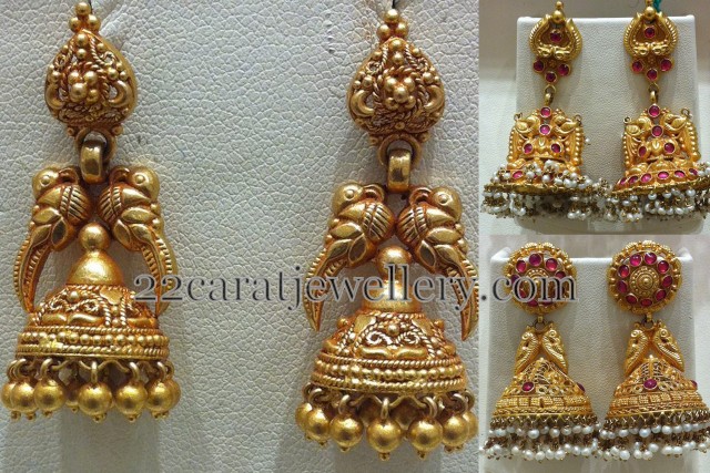 Temple Jhumkas Collection