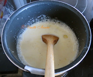 Tarte noisette de Cédric Grolet préparation