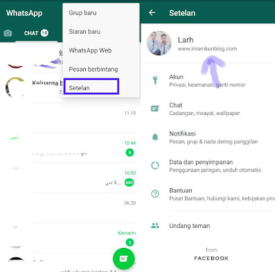 Cara Membuat Profil WhatsApp Tanpa Nama