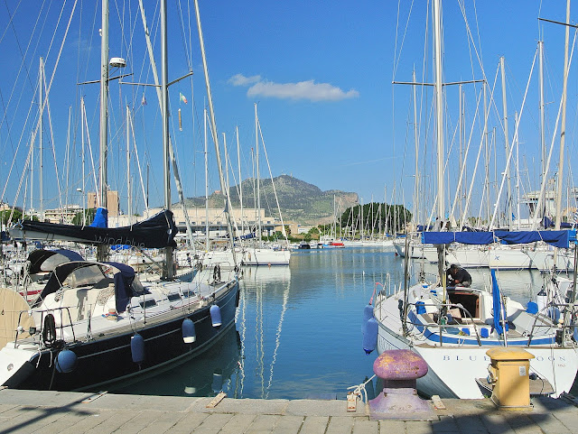 Port jachtowy Palermo, Włochy, Sycylia
