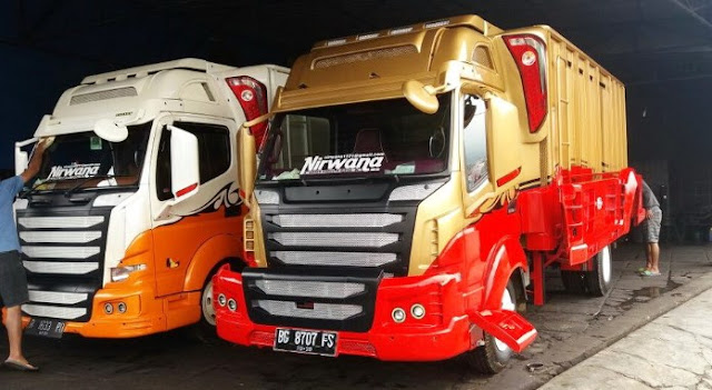 Canter modif scania - nirwana