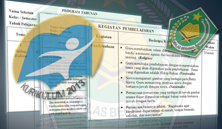 RPP Silabus Prota Promes Kelas 6 SD MI Kurikulum 2013 Revisi 2017