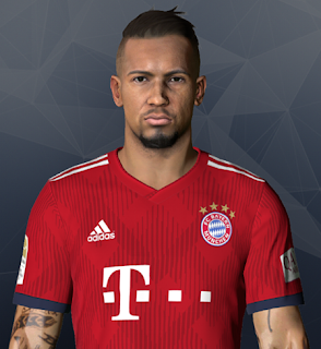 PES 2017 Faces Jérôme Boateng by Ben Hossam FaceMaker