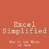 [Free ebook]Excel Simplified: How to Use Excel at Ease