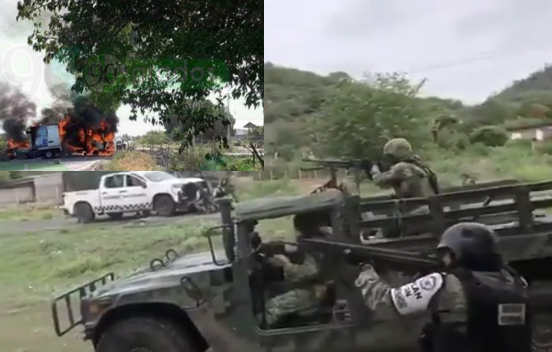 Guardia Nacional, Militares y Estatales capturan a El Botox líder de Los Blancos de Troya brazo armado de Los Viagras y objetivo prioritario de Gobernador de Michoacan arman bloqueos carreteros e incendios