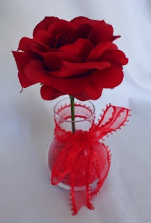 Handmade Valentines Day Flower Gift