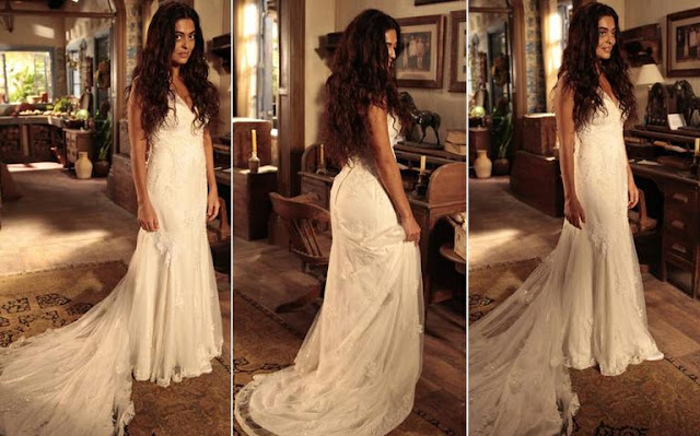 Juliana Paes como Gabriela, vestido de noiva, Lethicia Bronstein