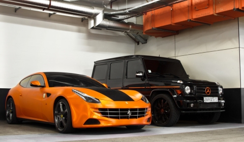 RRR Ferrari FF and G Wagon