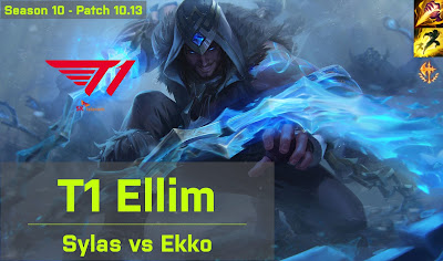 T1 Ellim Sylas JG vs Ekko - KR 10.13