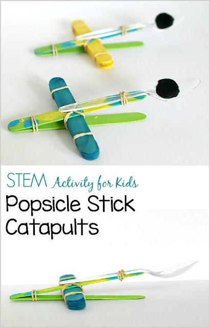 popsicle stick catapults