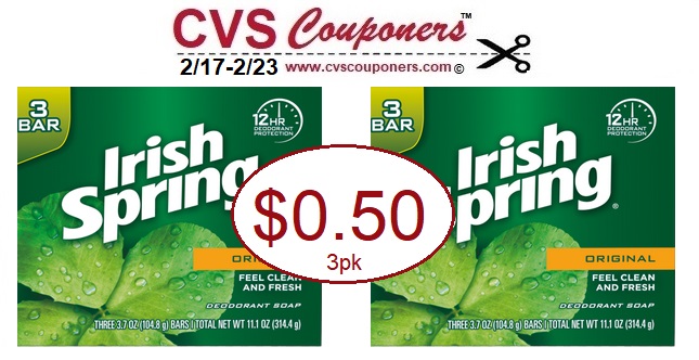 http://www.cvscouponers.com/2019/02/irish-spring-bar-soap-cvs-deal.html