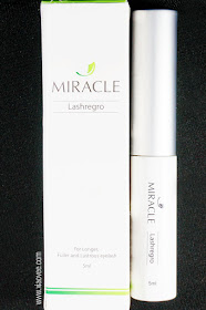 Miracle Lashregro, Miracle Lash regro eyelash growth serum review