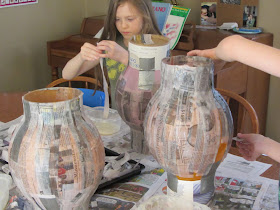 Greece Unit:  How to Make a Grecian Urn-The Unlikely Homeschool