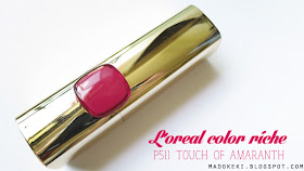 L'oreal Color Riche Lipstick P511 Touch of Amaranth