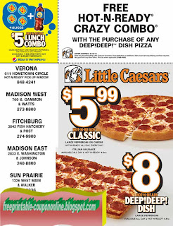 Free Printable Little Caesars Coupons