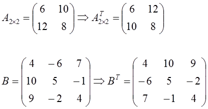 contoh3 Transpose Matriks