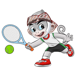 Logo dan Lambang Cabang Olahraga PON Jabar 2016 Tenis Lapangan