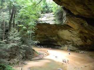 Side View of Ash Cave