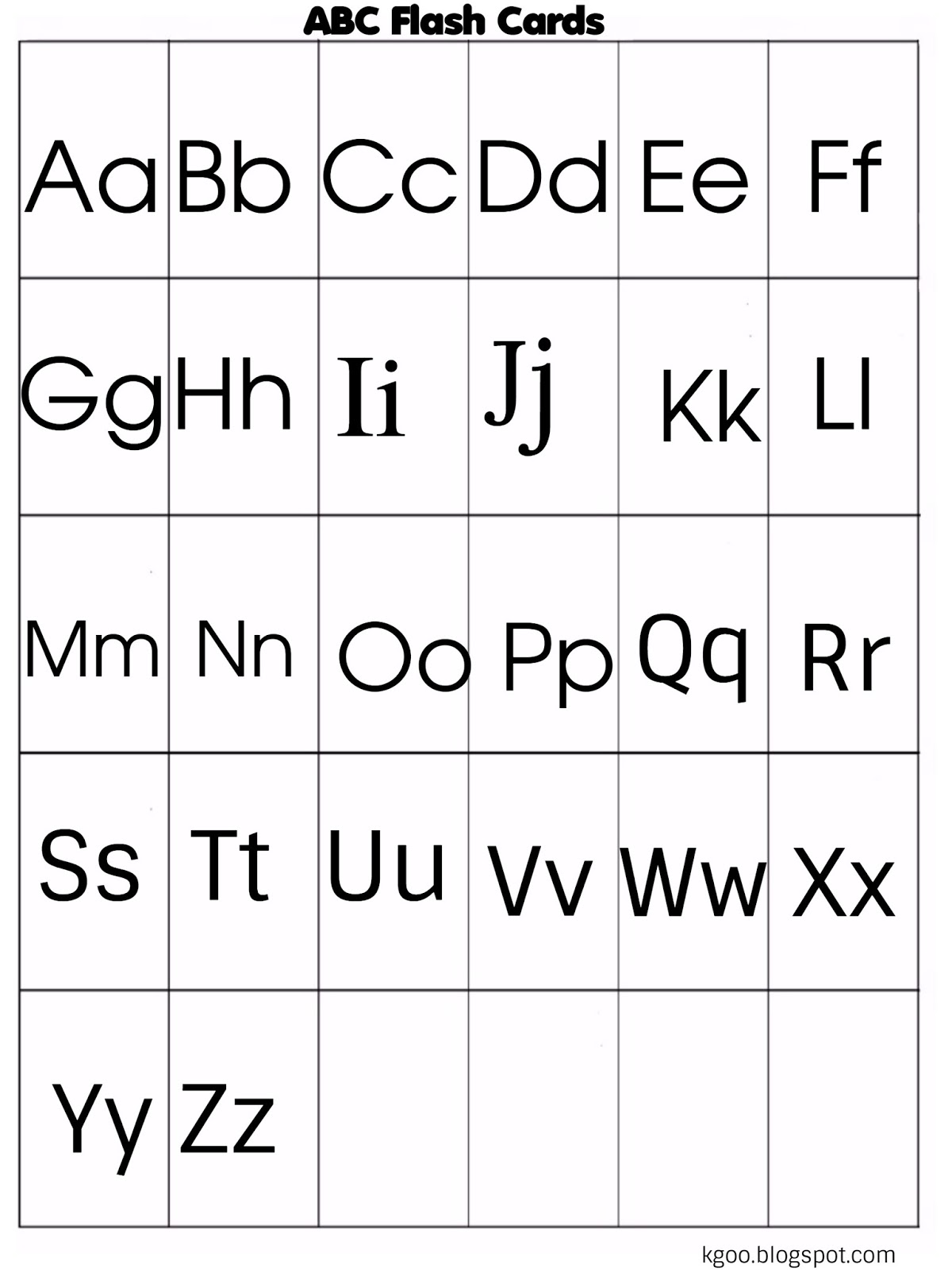 الحروف الانجليزية كبتل وسمول Pdf