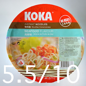 Koka Seafood Flavour Cup Instant Noodles