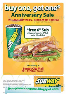 Free Printable Subway Coupons