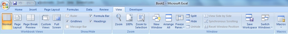 Pengertian dan Mengenal Fungsi Microsoft Excel 2007