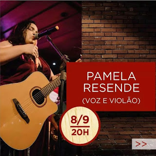 Pamela Rezende ( voz e Violão) no Sesc Bistrô