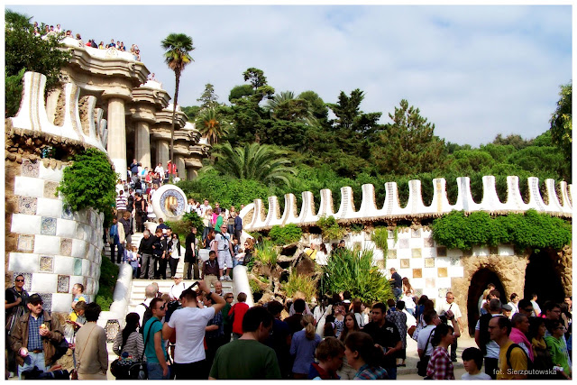 Park Güell w Barcelonie