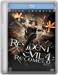 Capa Resident Evil 4: Recomeço   BluRay   Dual Áudio |720p|