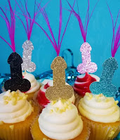 cupcakes con forma de pene