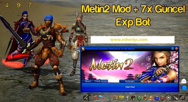 Metin2 TR Metin2Mod Exp Bot 7x Hilesi İndir 14.03.2017