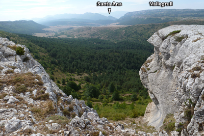 Valle de Valderejo desde el circo Lerón y Coronas - 2012